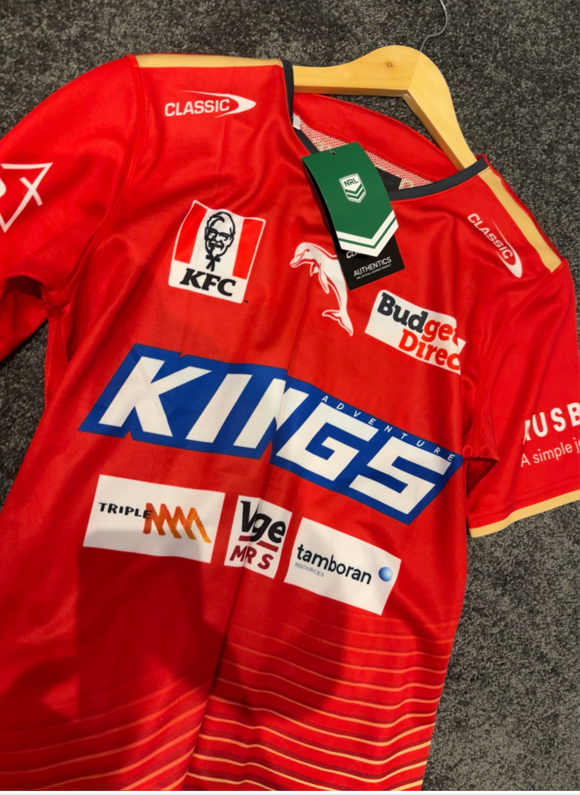 Dolphins NRL 2024 Training T-Shirt