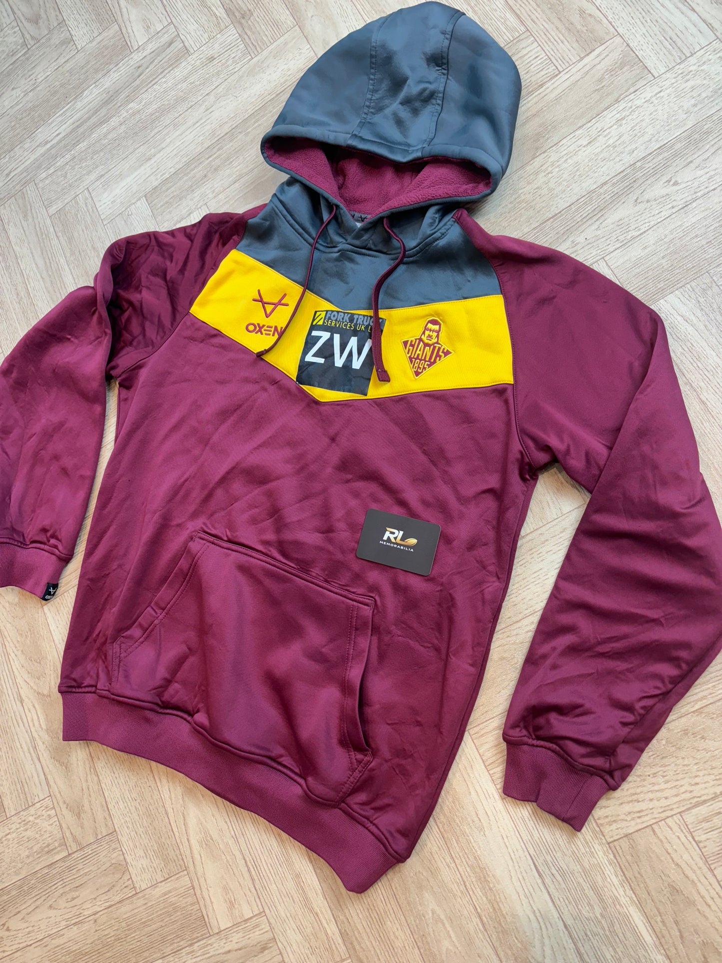2025 Huddersfield Giants player hoodie - Zac Woolford