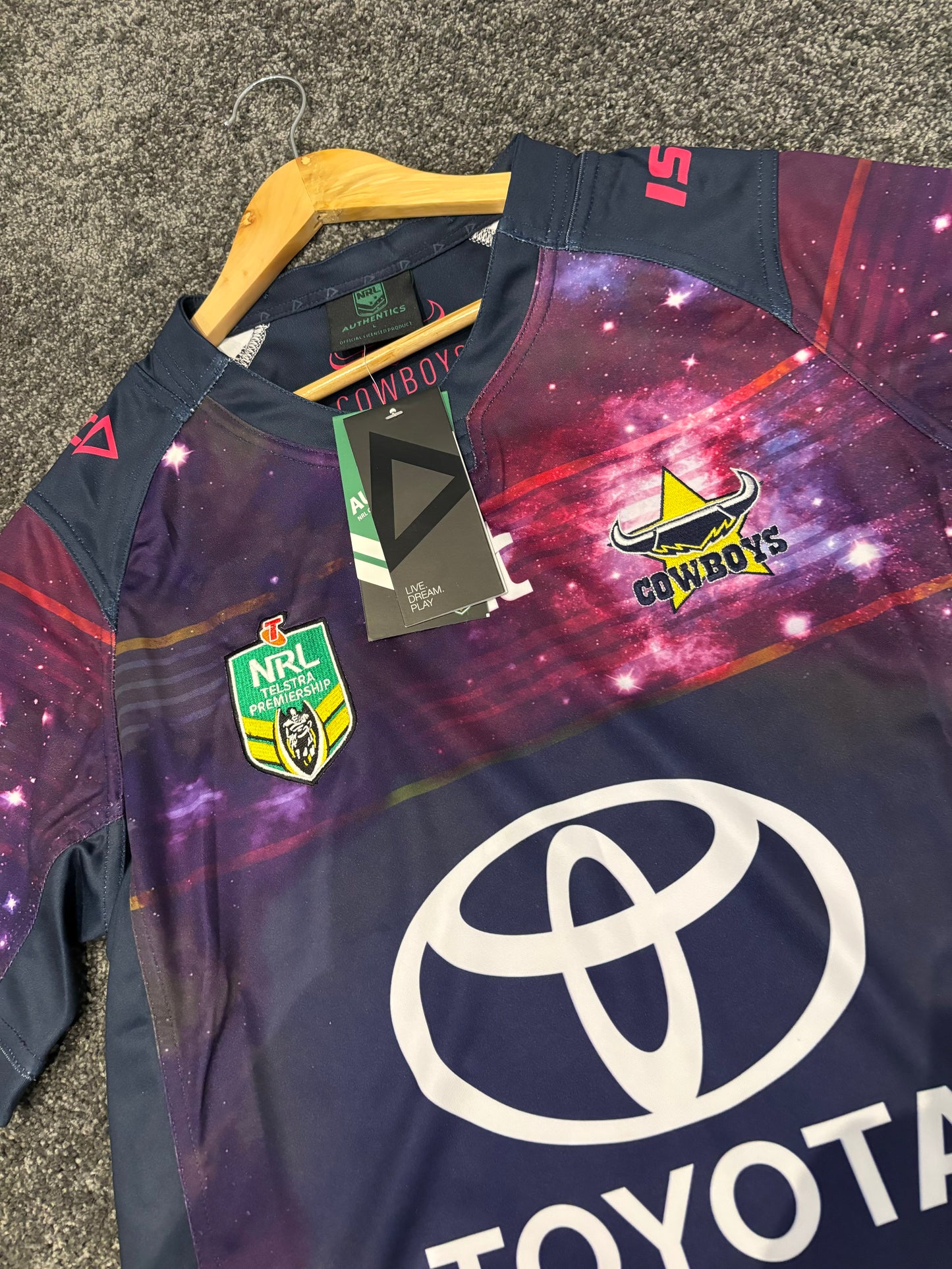 North Queensland Cowboys 2016 WIL round jersey