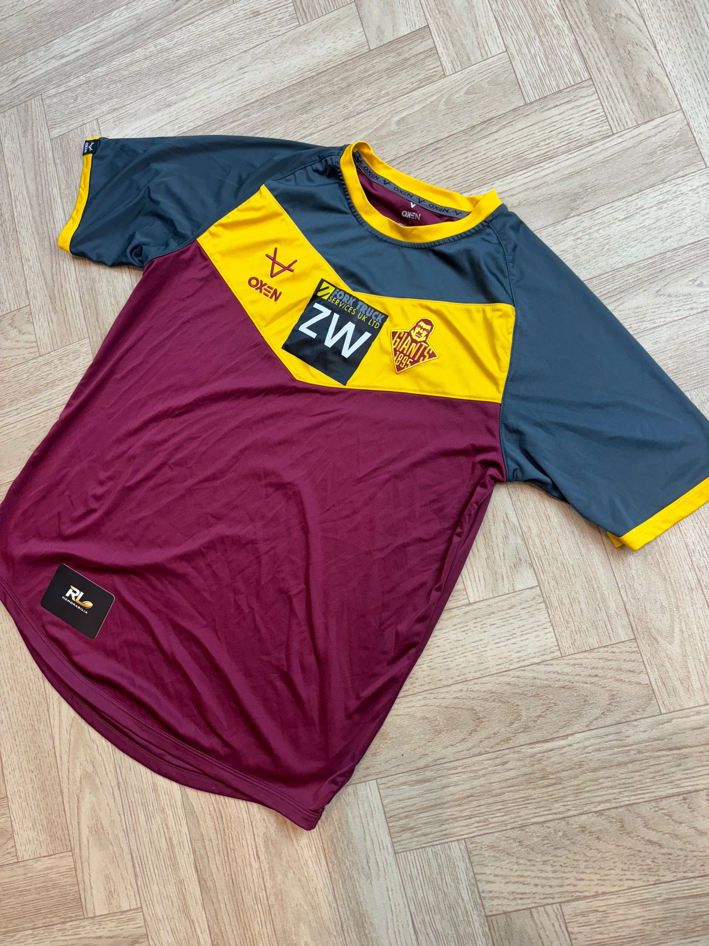 2025 Huddersfield giants players tee - Zac Woolford