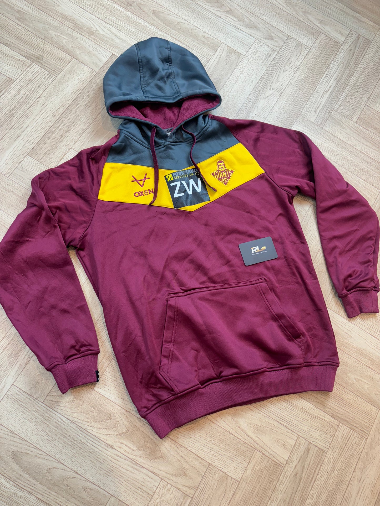 2025 Huddersfield Giants player hoodie - Zac Woolford