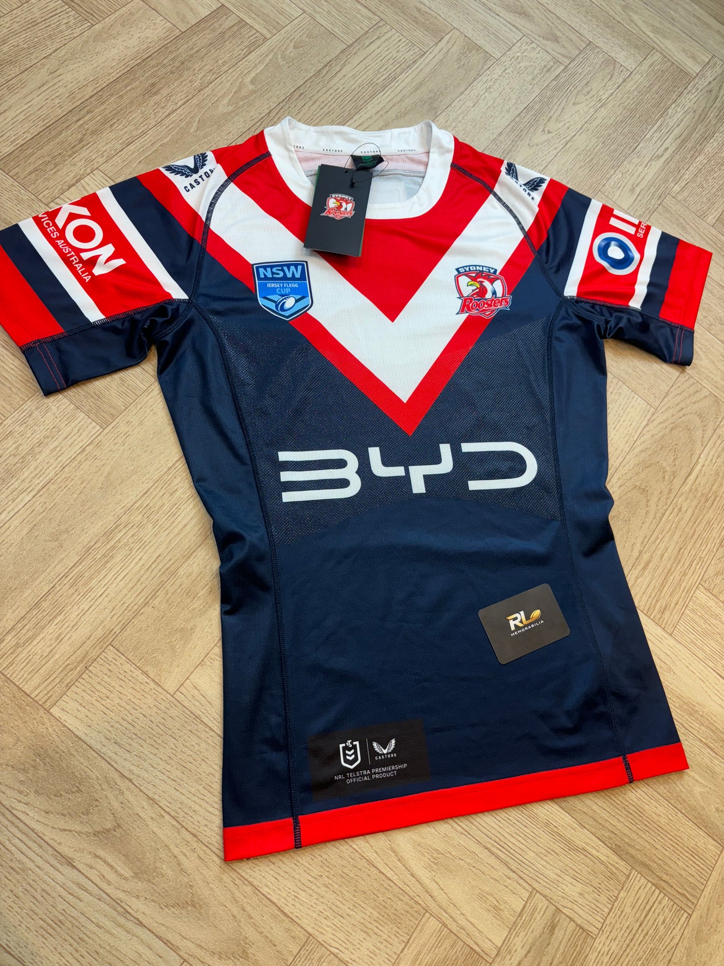 Sydney Roosters Player Issued Jersey Flegg Jersey