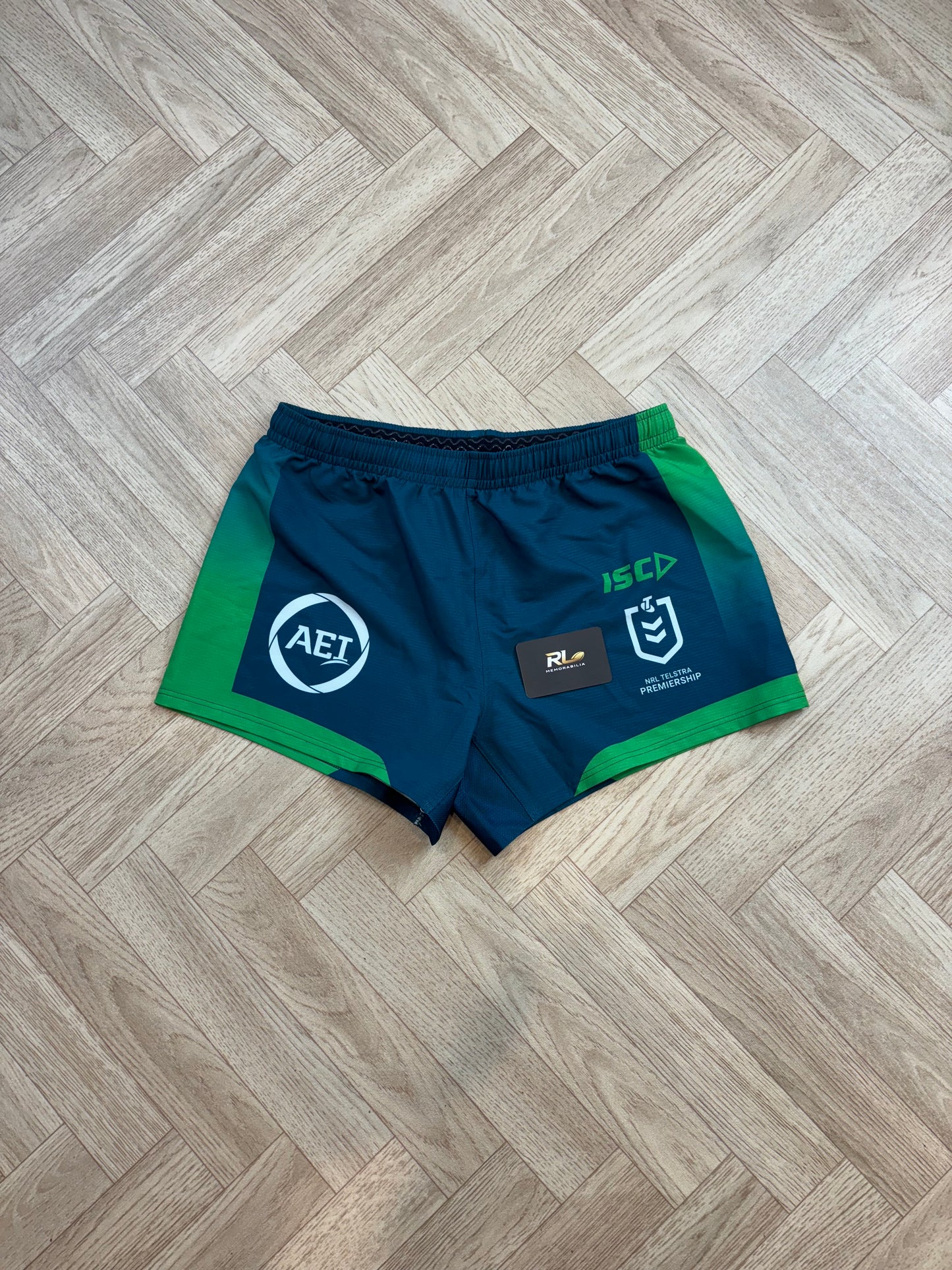 2025 Canberra Raiders Vegas Match Issued Short