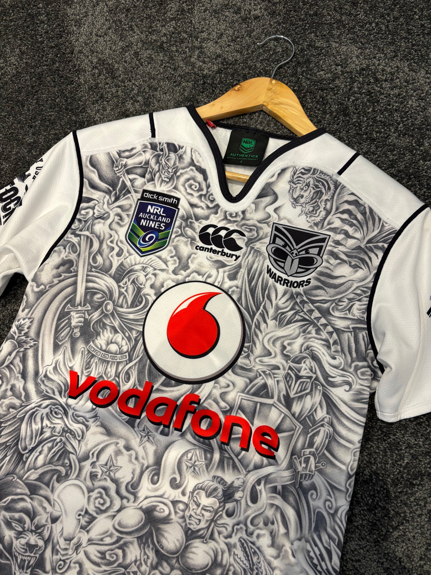 New Zealand Warriors 2016 Nines jersey