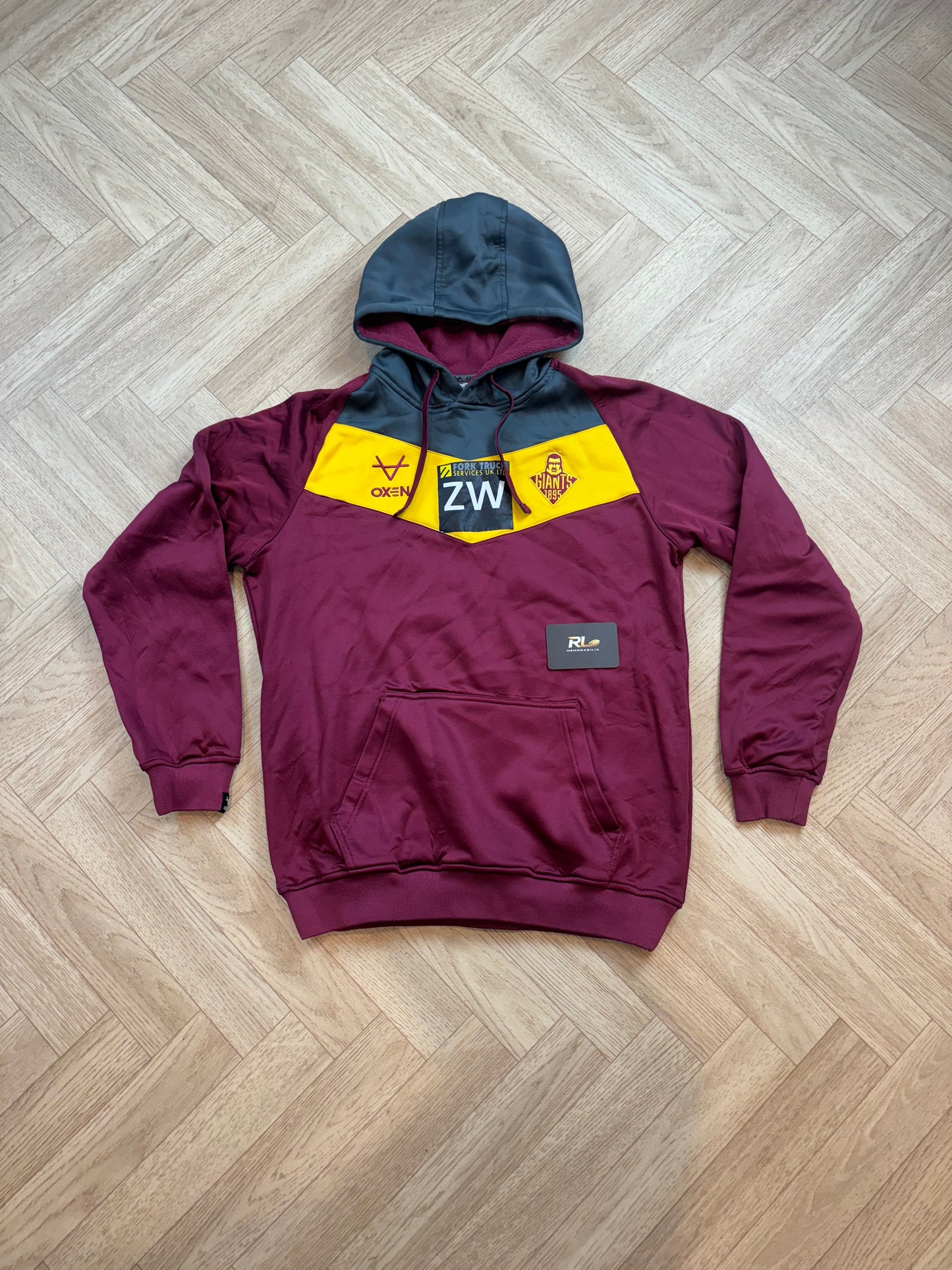 2025 Huddersfield Giants player hoodie - Zac Woolford