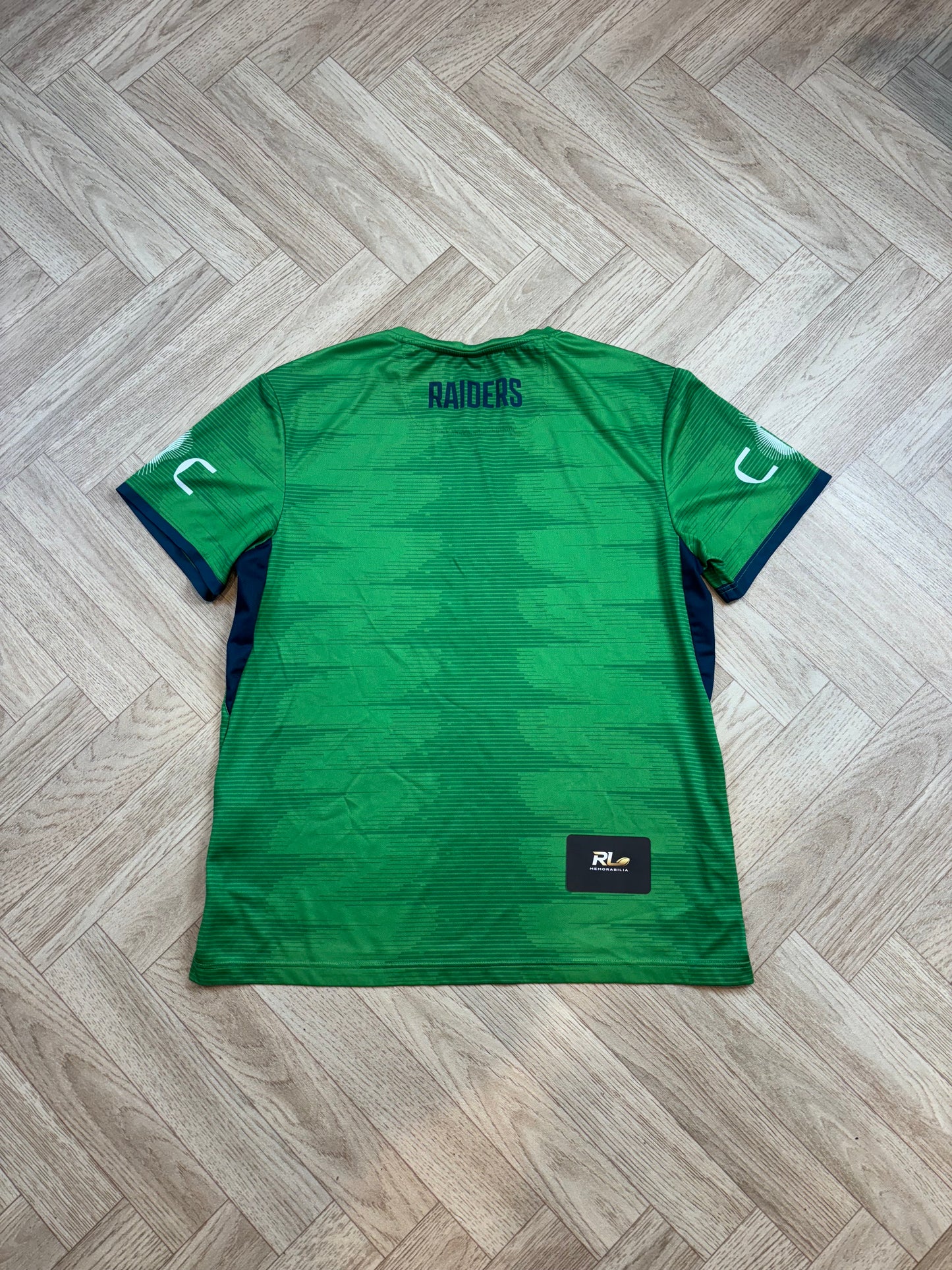 2025 Canberra Raiders Player Worn Training Shirt