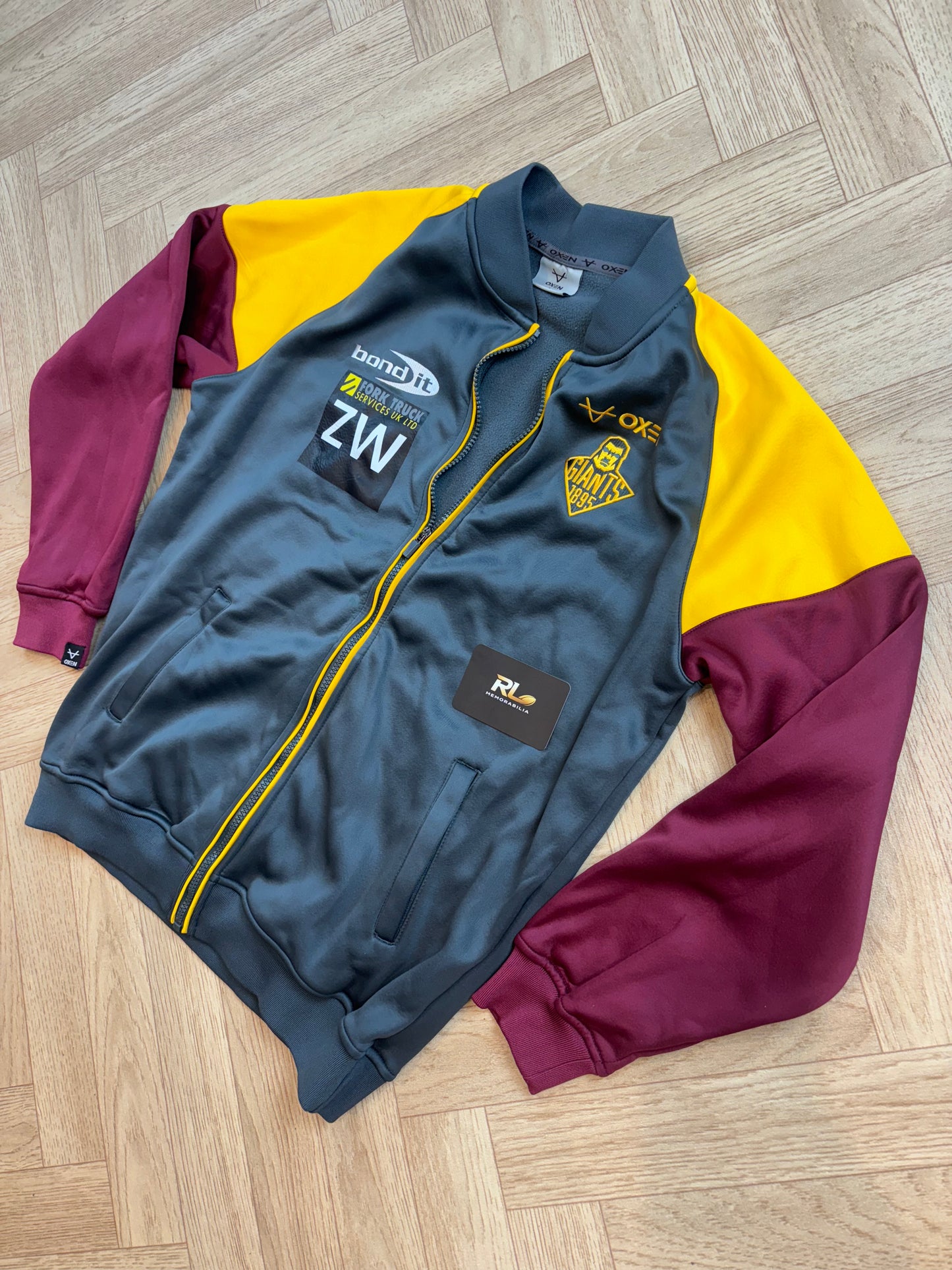 2025 Huddersfield Giants player anthem jacket - Zac Woolford