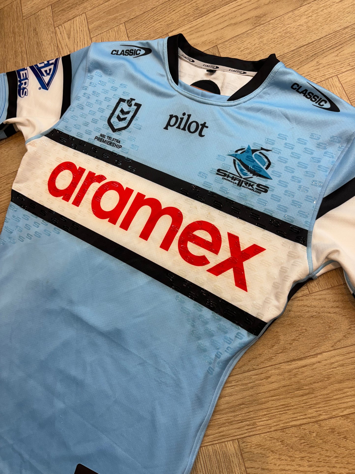 Cronulla Sharks 2025 Match Worn Finals Jersey - Nikora