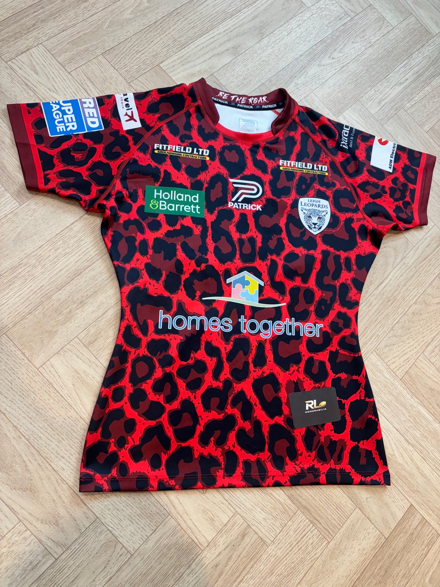 Leigh Leopards 2024 Home match worn Jersey - J Gannon