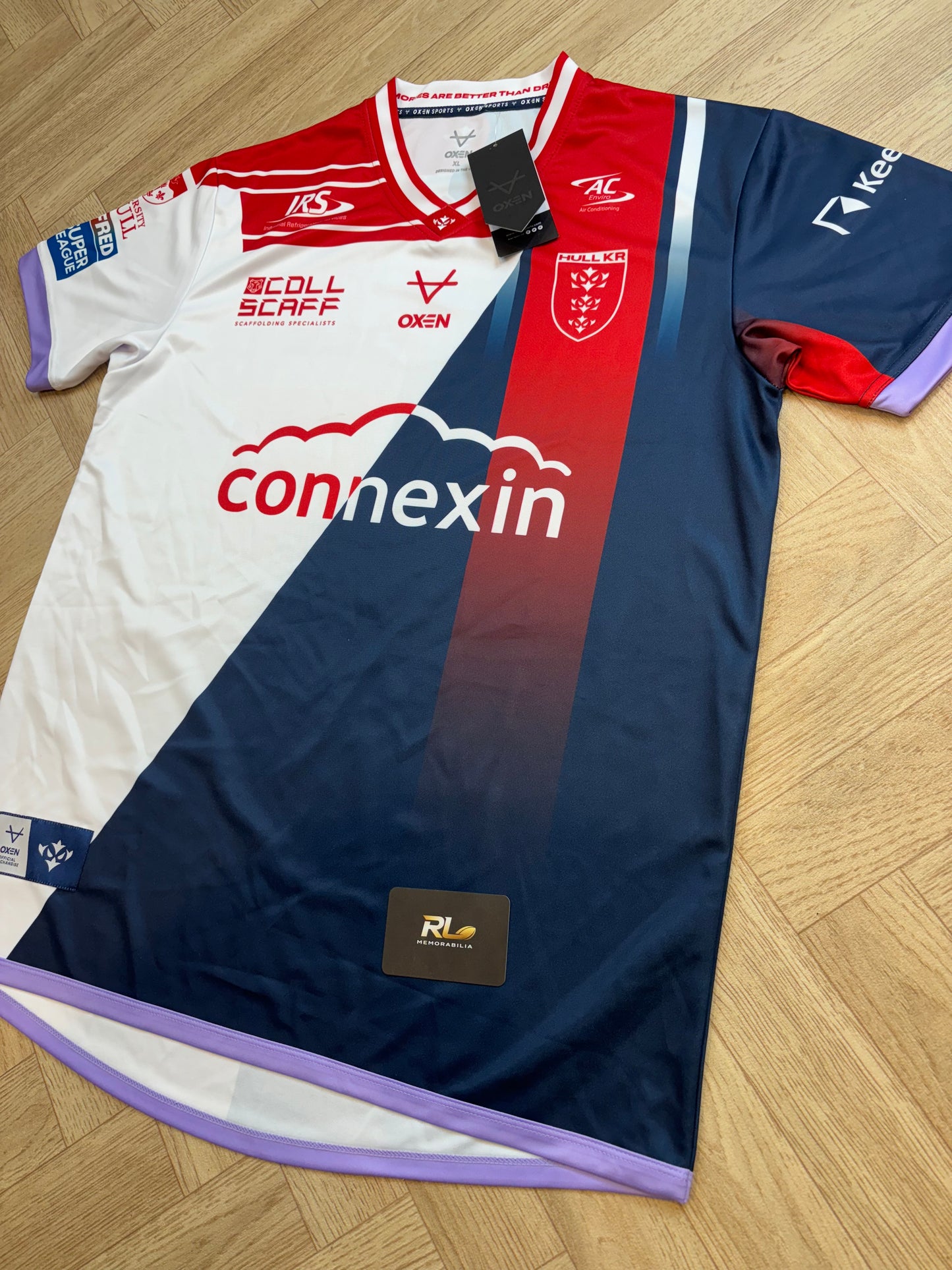 Hull KR 2025 Treble Winners Jersey