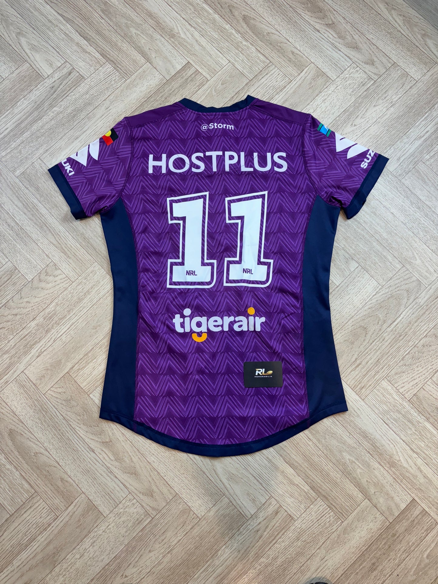 Melbourne Storm 2016 Indigenous round Match Worn Jersey - K Proctor