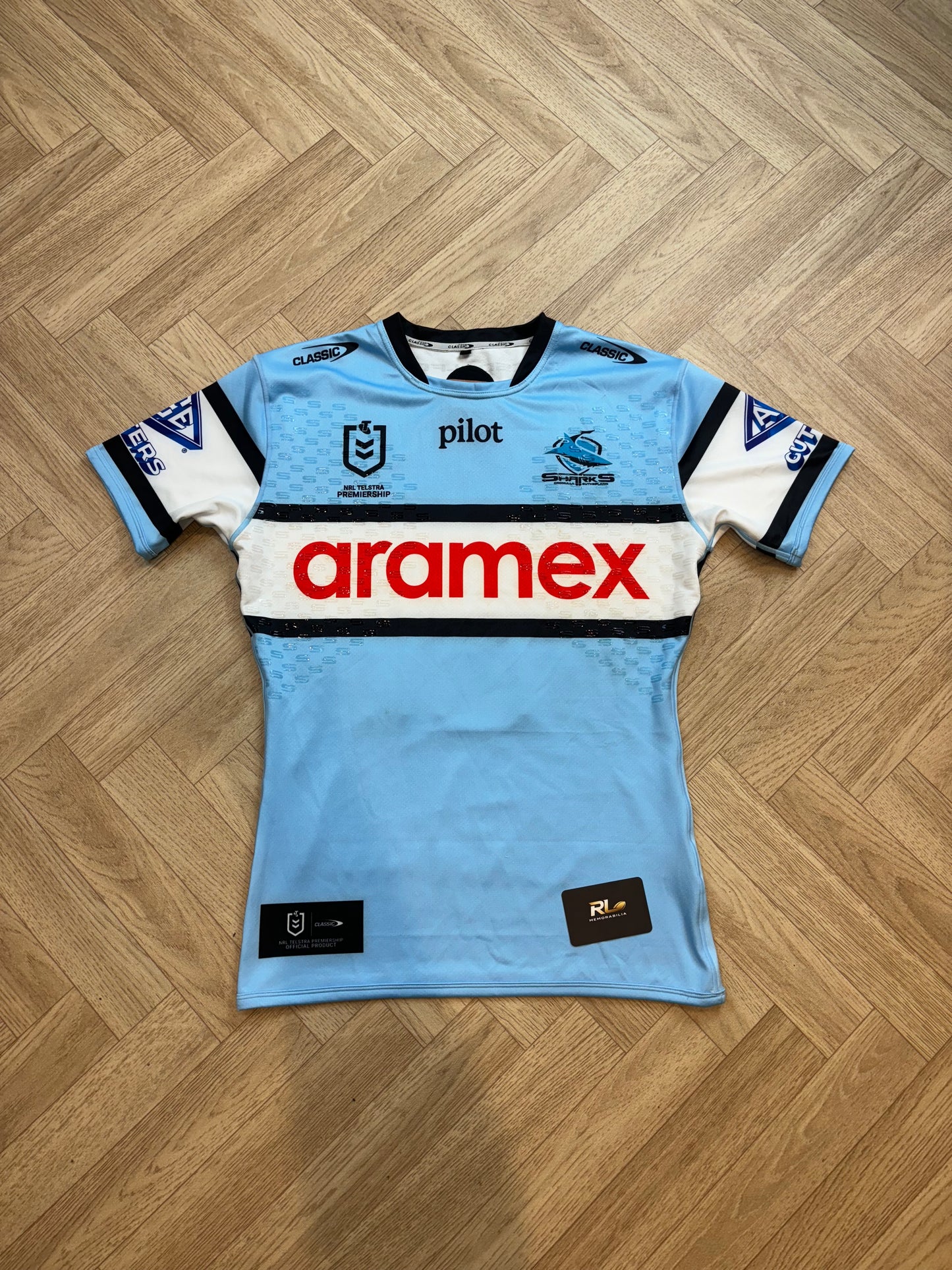 Cronulla Sharks 2025 Match Worn Finals Jersey - Nikora
