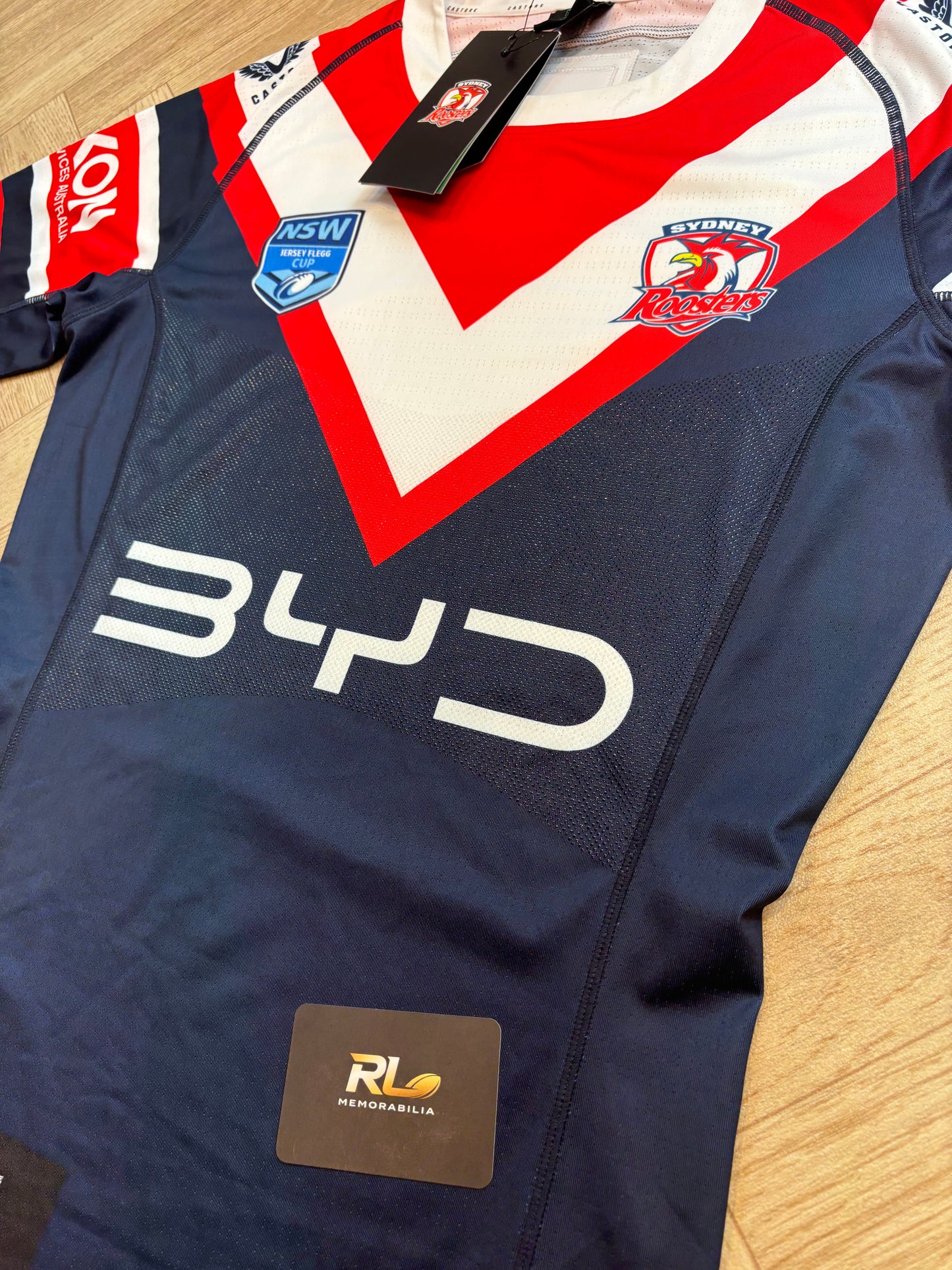 Sydney Roosters Player Issued Jersey Flegg Jersey