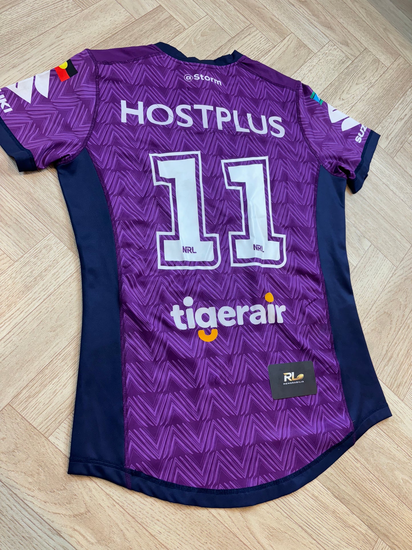 Melbourne Storm 2016 Indigenous round Match Worn Jersey - K Proctor