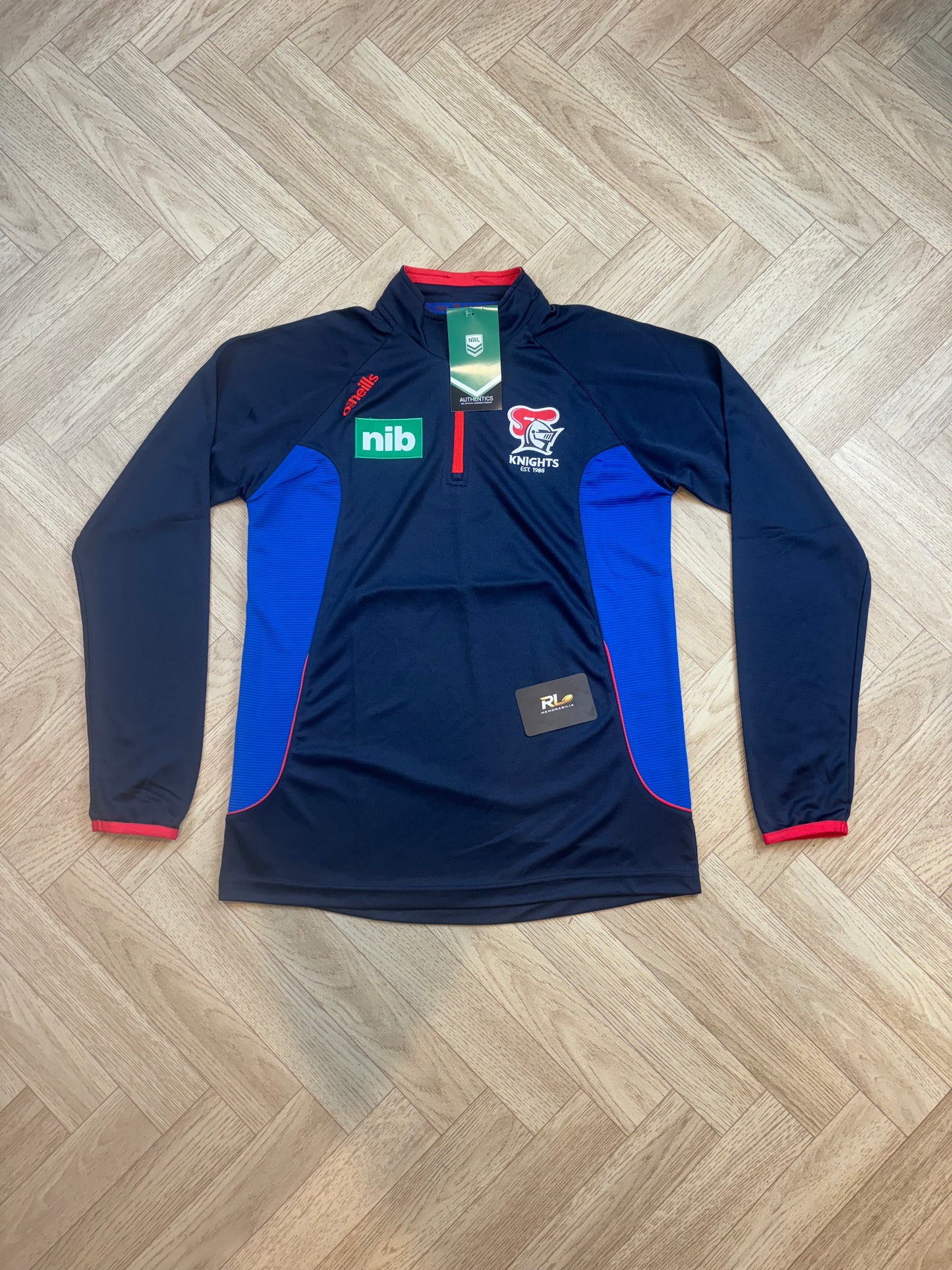 Newcastle knights Training 1/4 Zip
