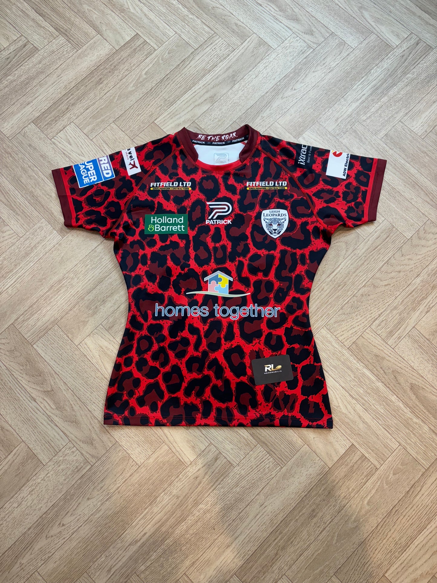 Leigh Leopards 2024 Home match worn Jersey - J Gannon
