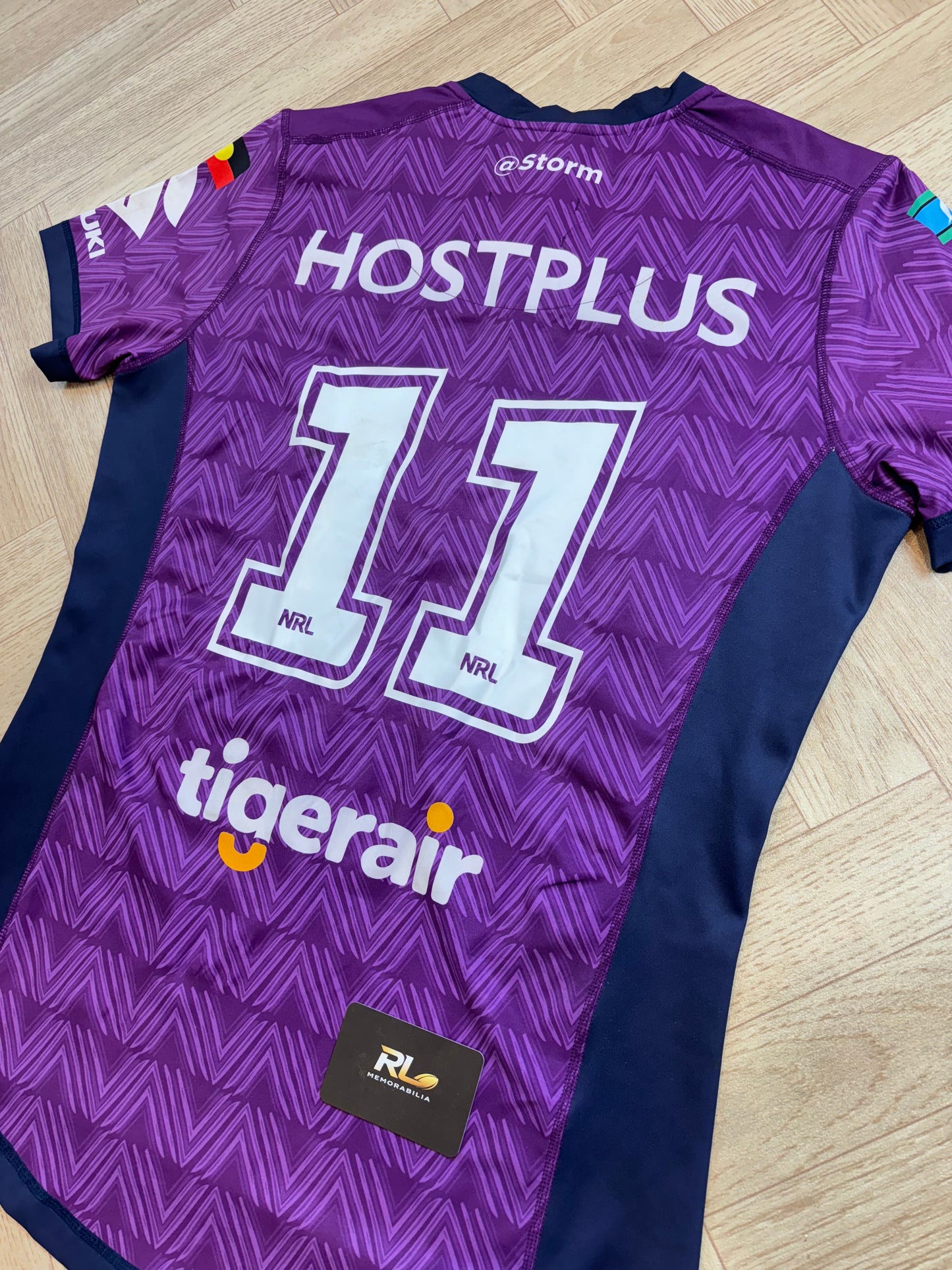 Melbourne Storm 2016 Indigenous round Match Worn Jersey - K Proctor