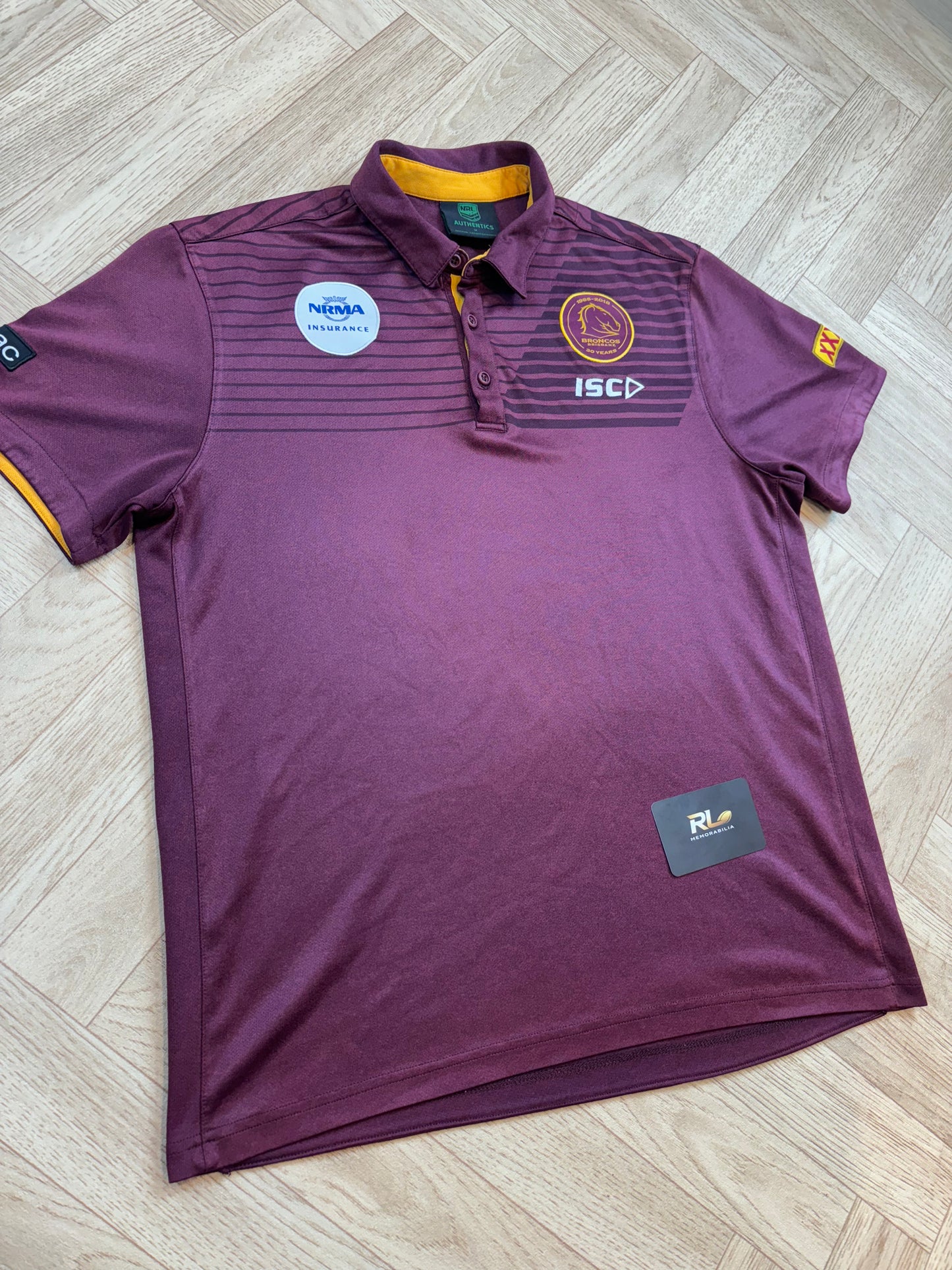 Brisbane Broncos Media Polo