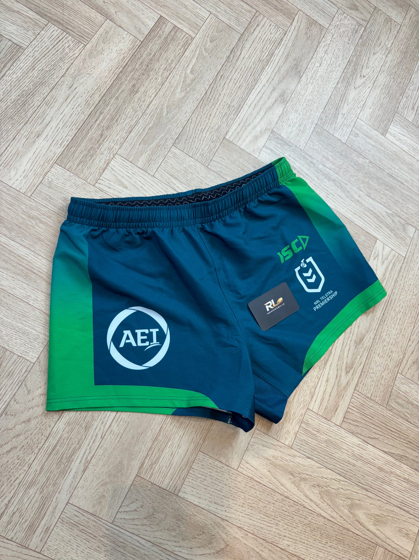 2025 Canberra Raiders Vegas Match Issued Short