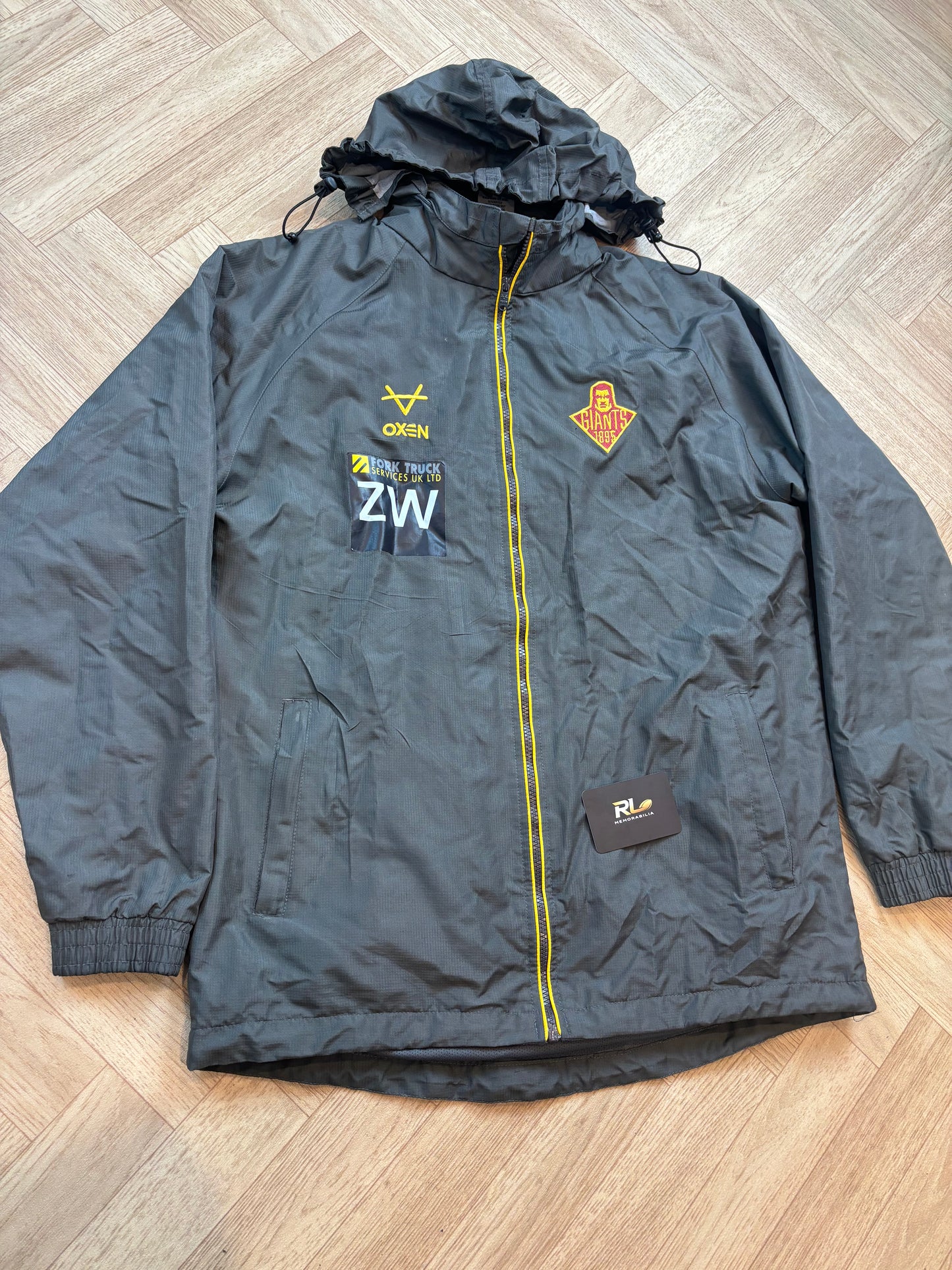 2025 Huddersfield giants player spray jacket - Zac Woolford