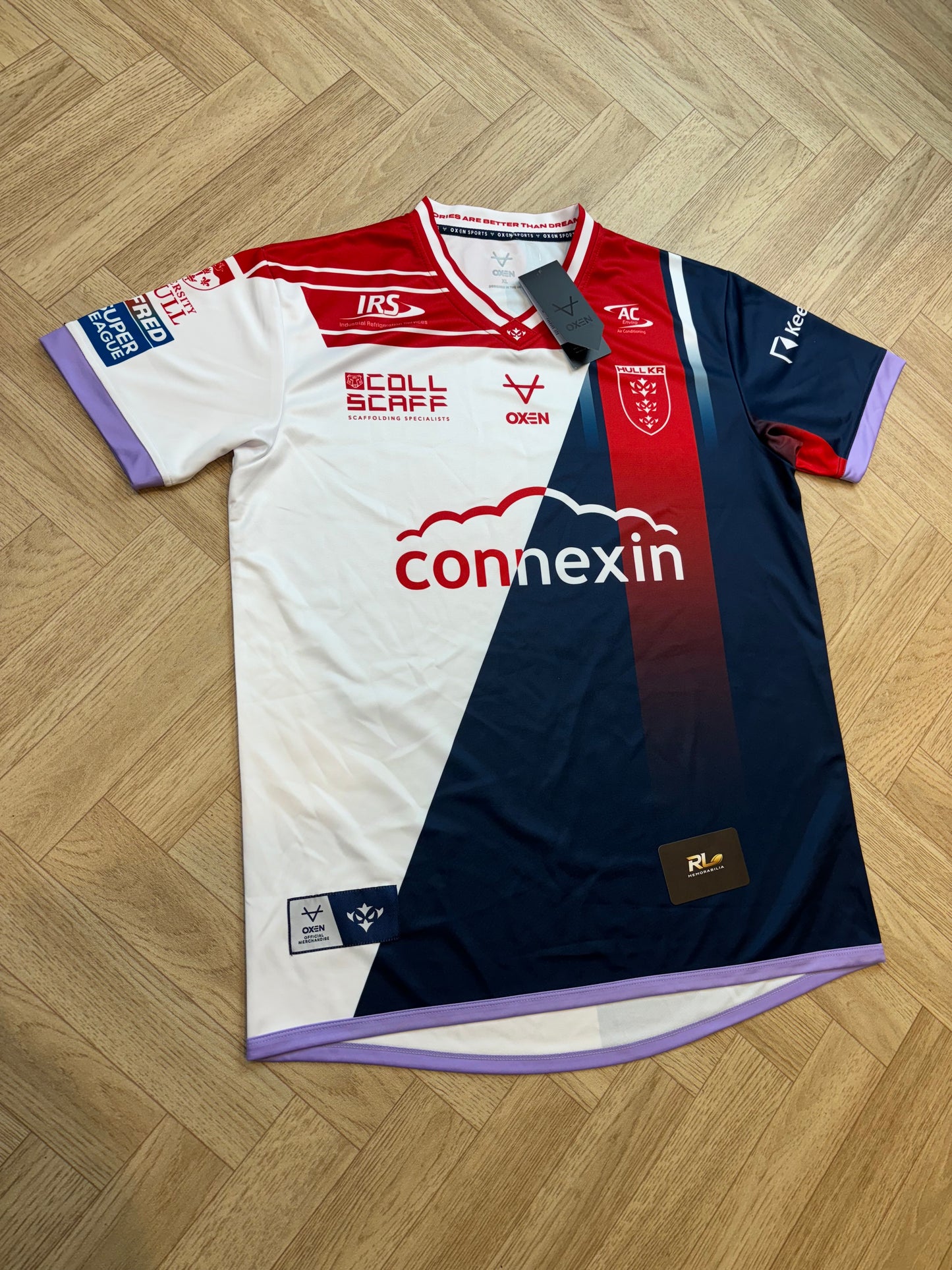 Hull KR 2025 Treble Winners Jersey