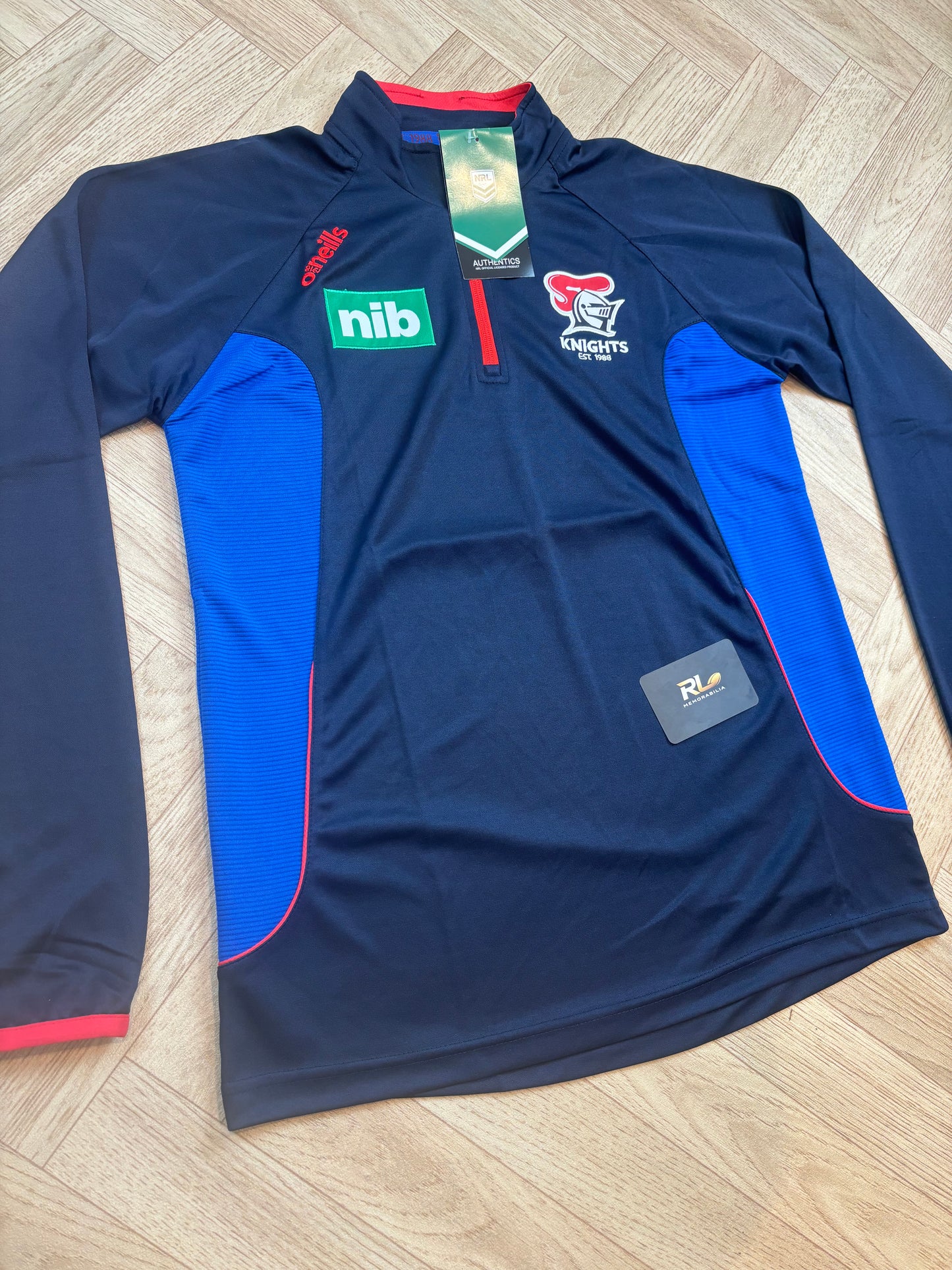 Newcastle knights Training 1/4 Zip