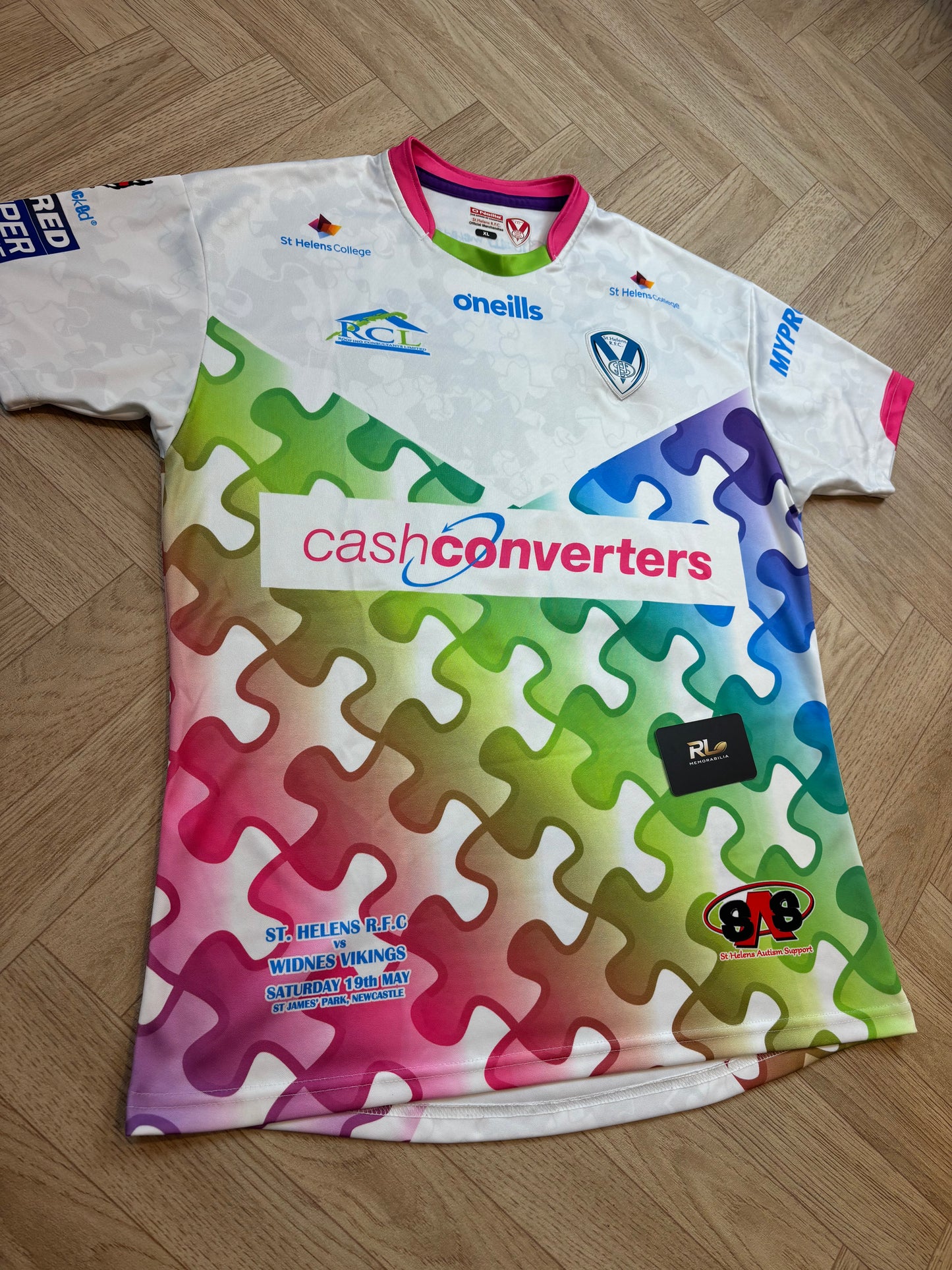 2018 St Helens Magic weekend jersey - 23 BARBA