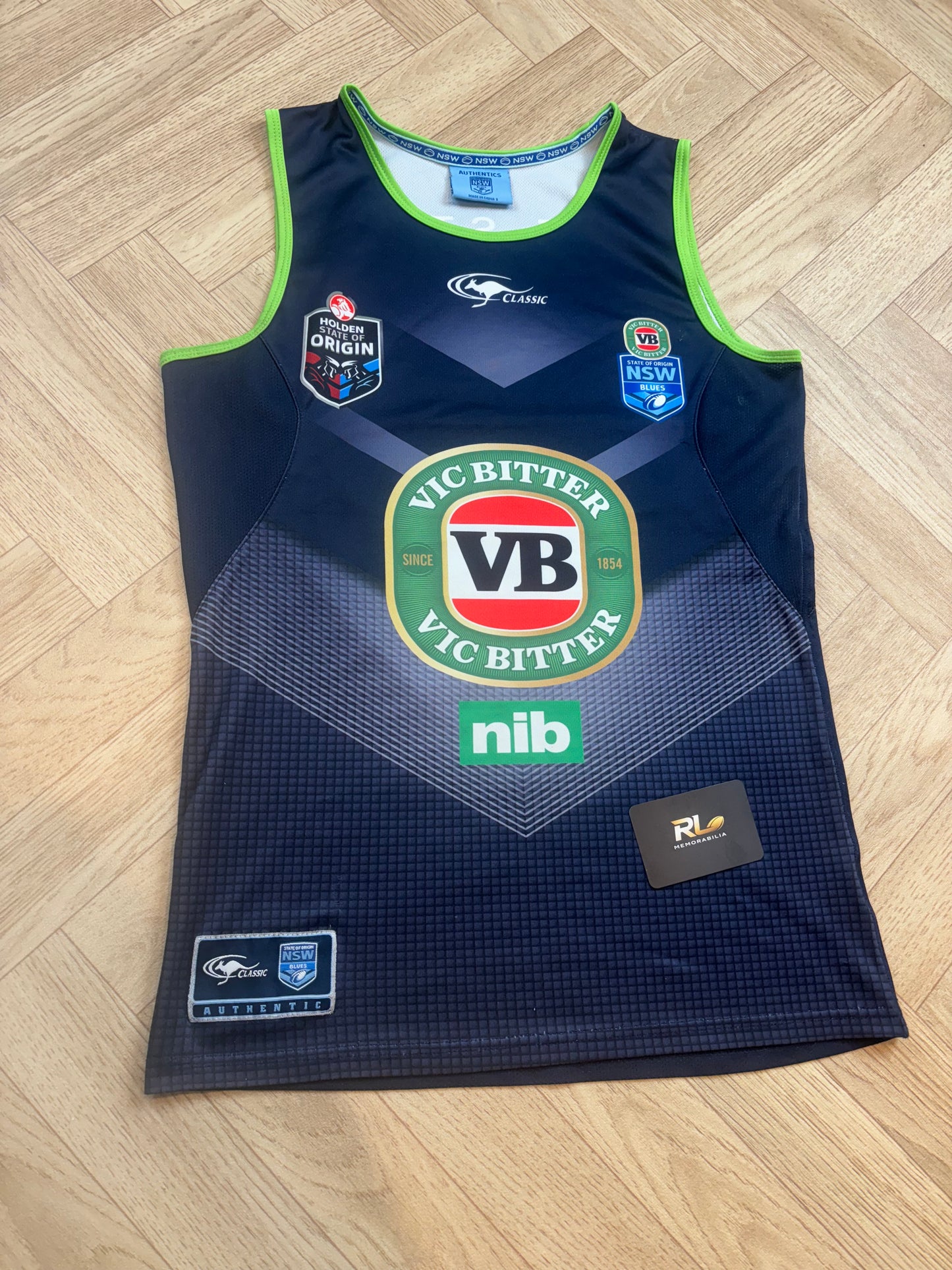 NSW blues training vest 2016