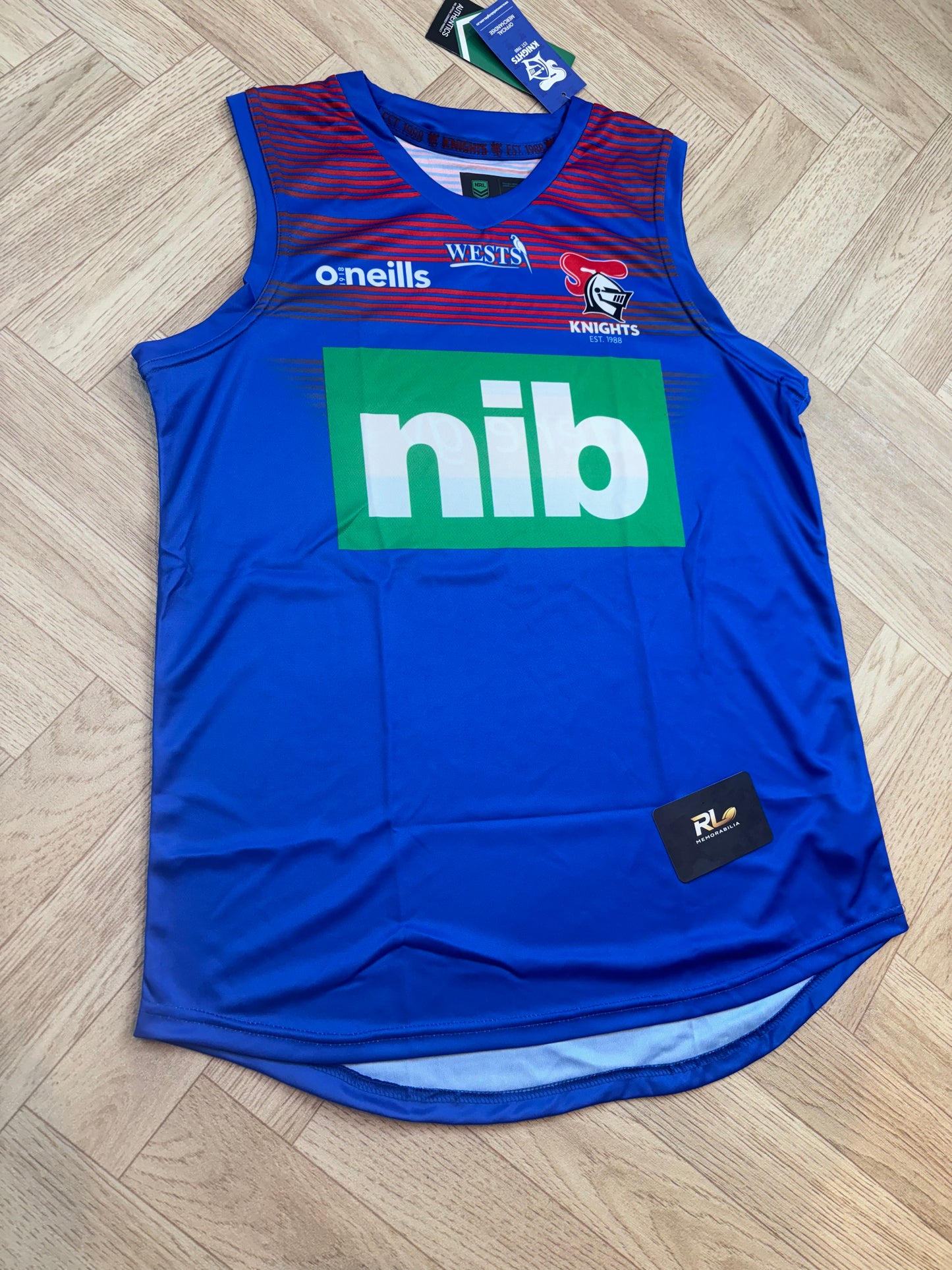 Newcastle knights training vest