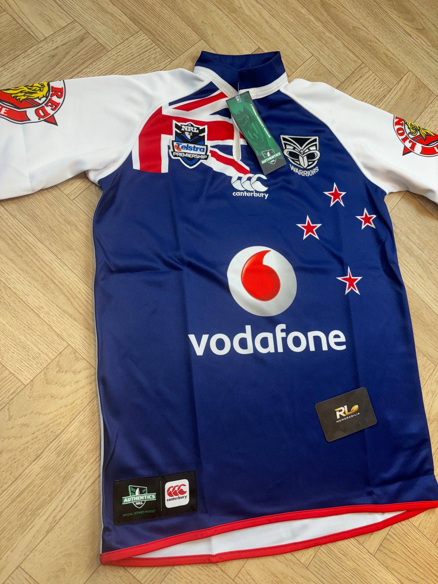 NZ warriors 2011 Heritage Jersey