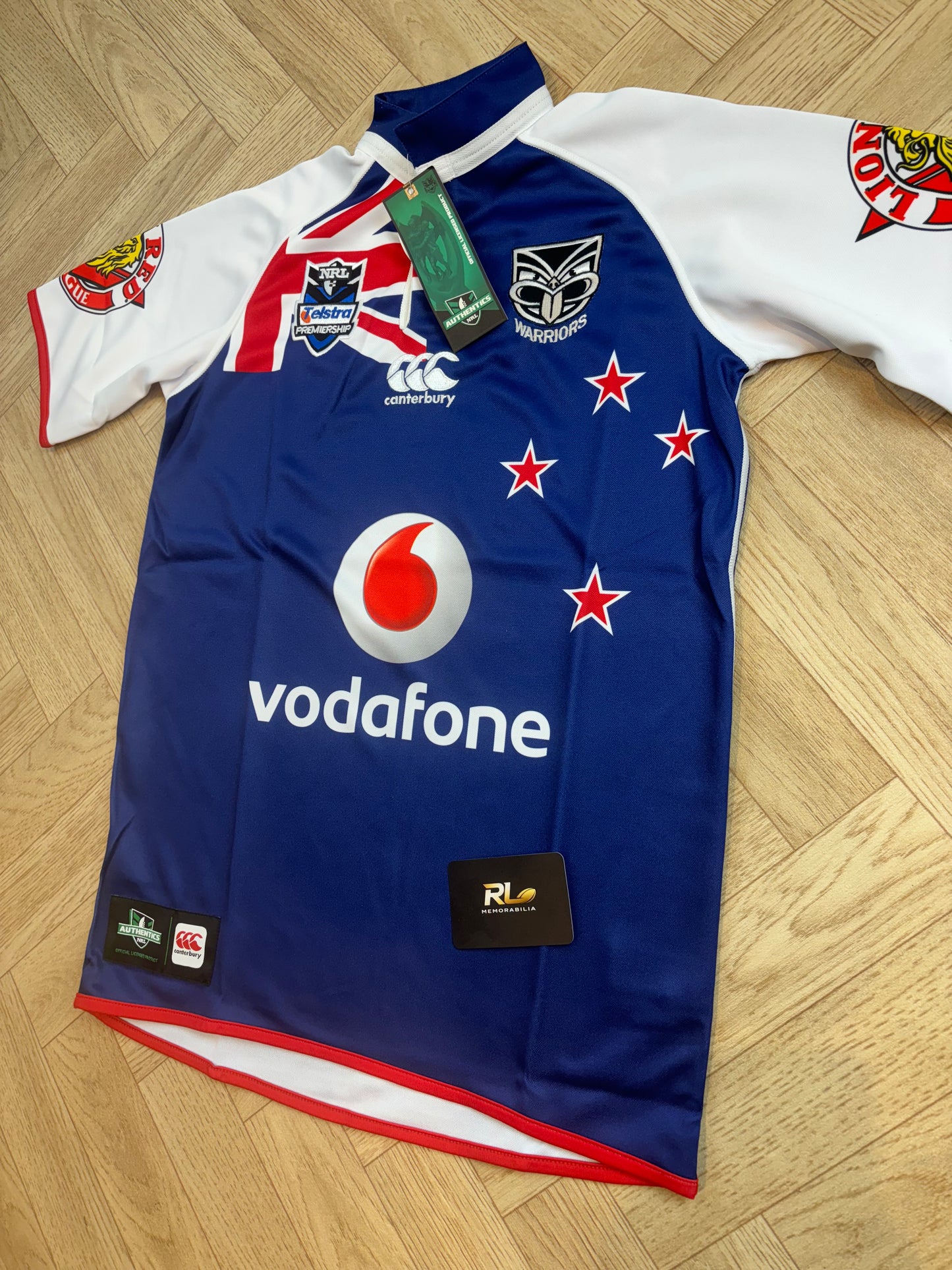 NZ warriors 2011 Heritage Jersey