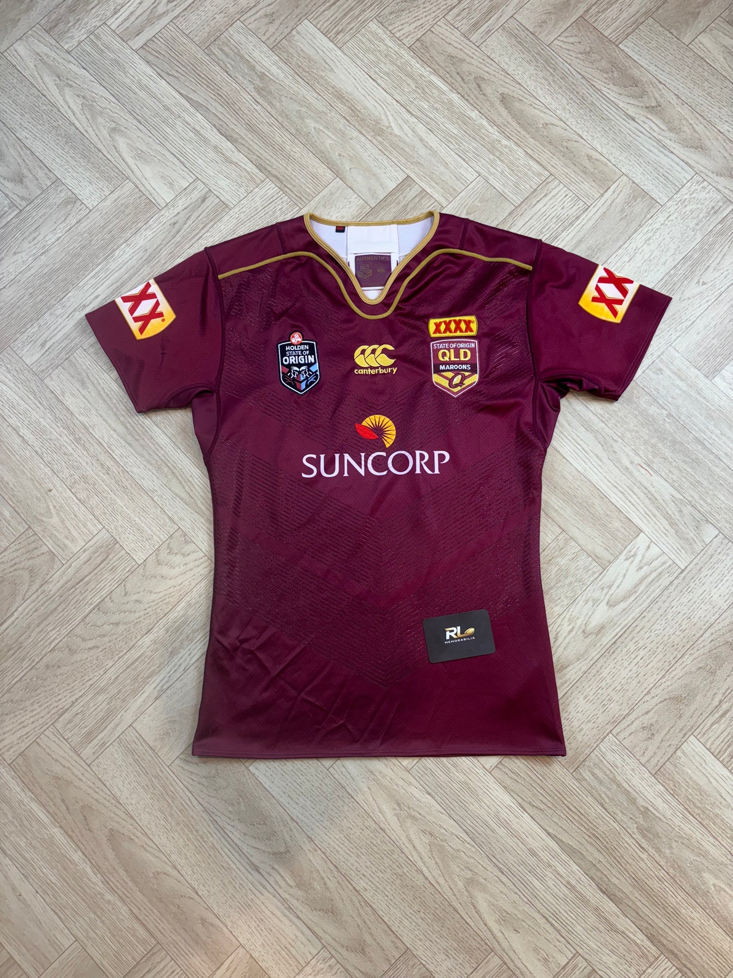 Queensland Maroons 2016 Player issued jersey