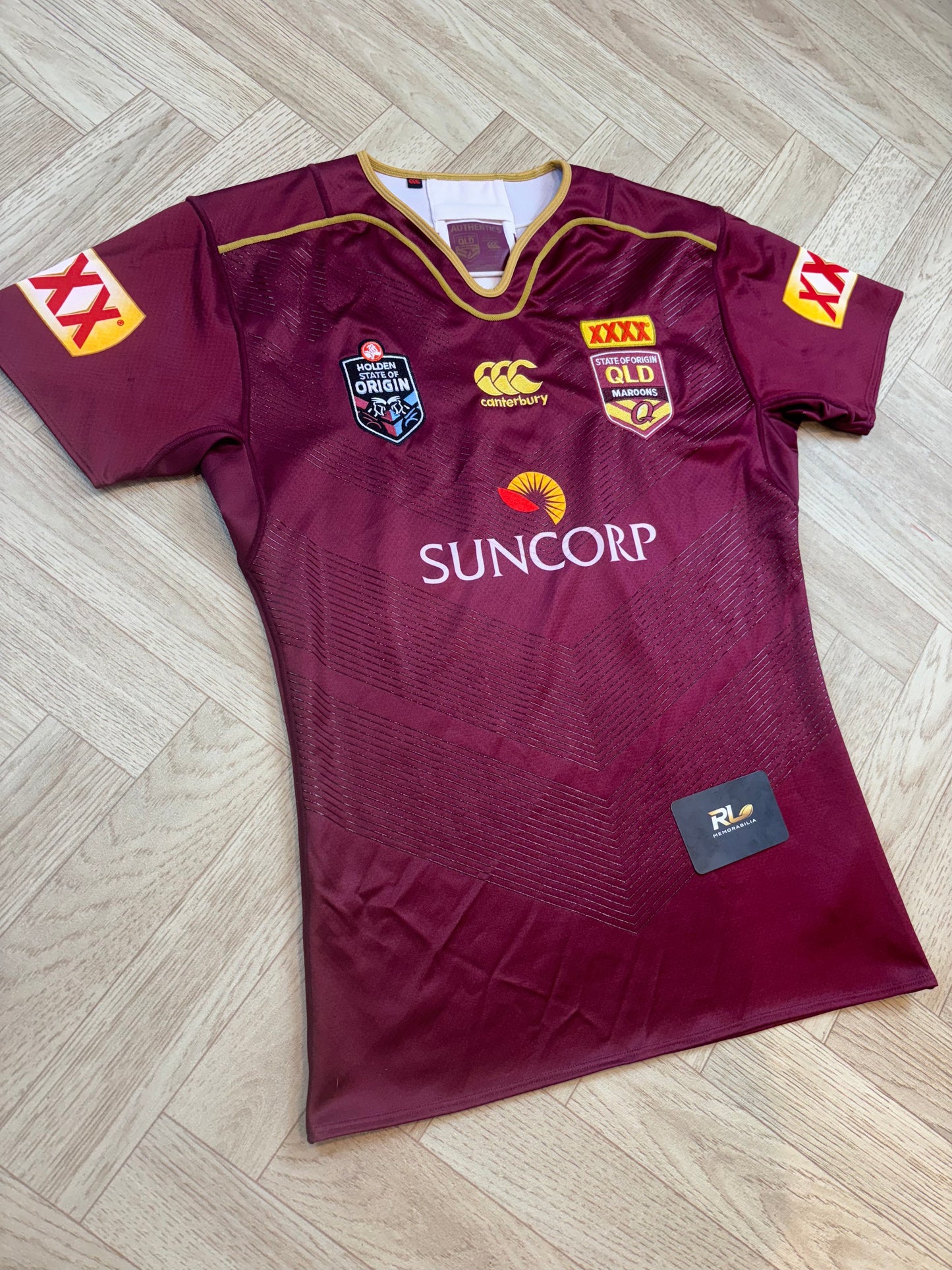 Queensland Maroons 2016 Player issued jersey
