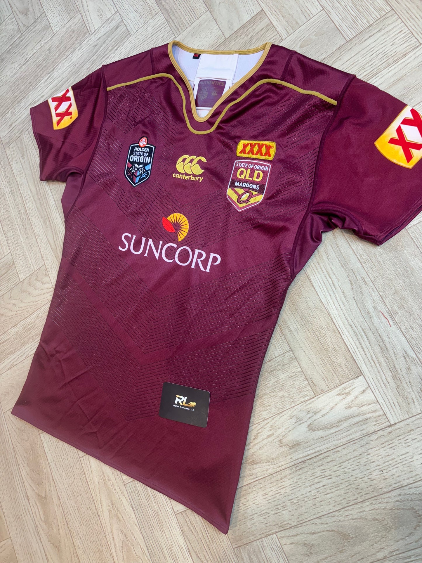 Queensland Maroons 2016 Player issued jersey