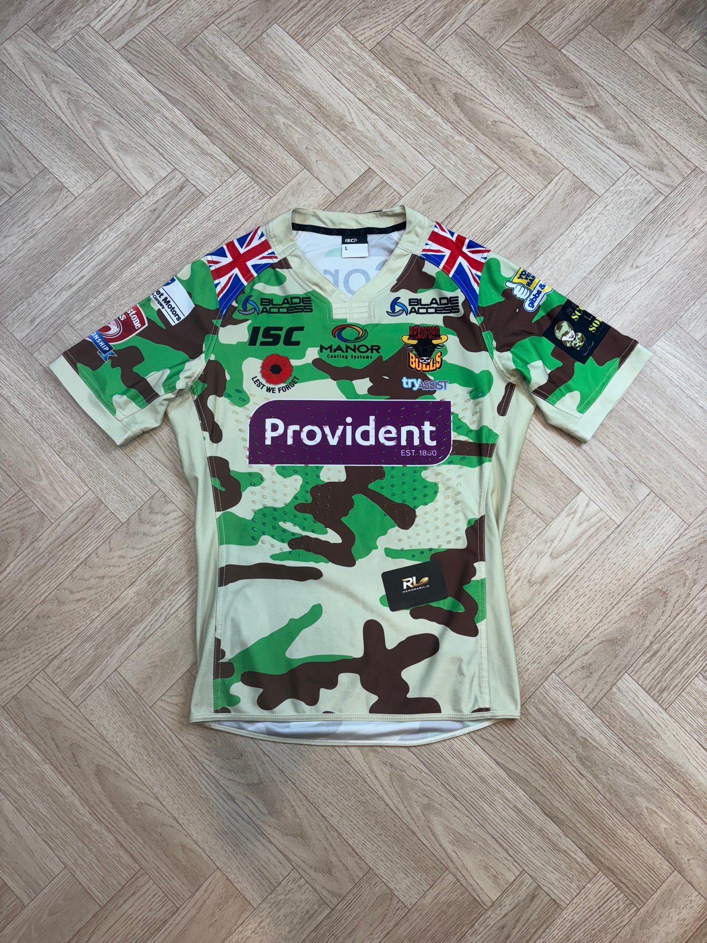 Bradford Bulls 2016 Armed Forces Jersey