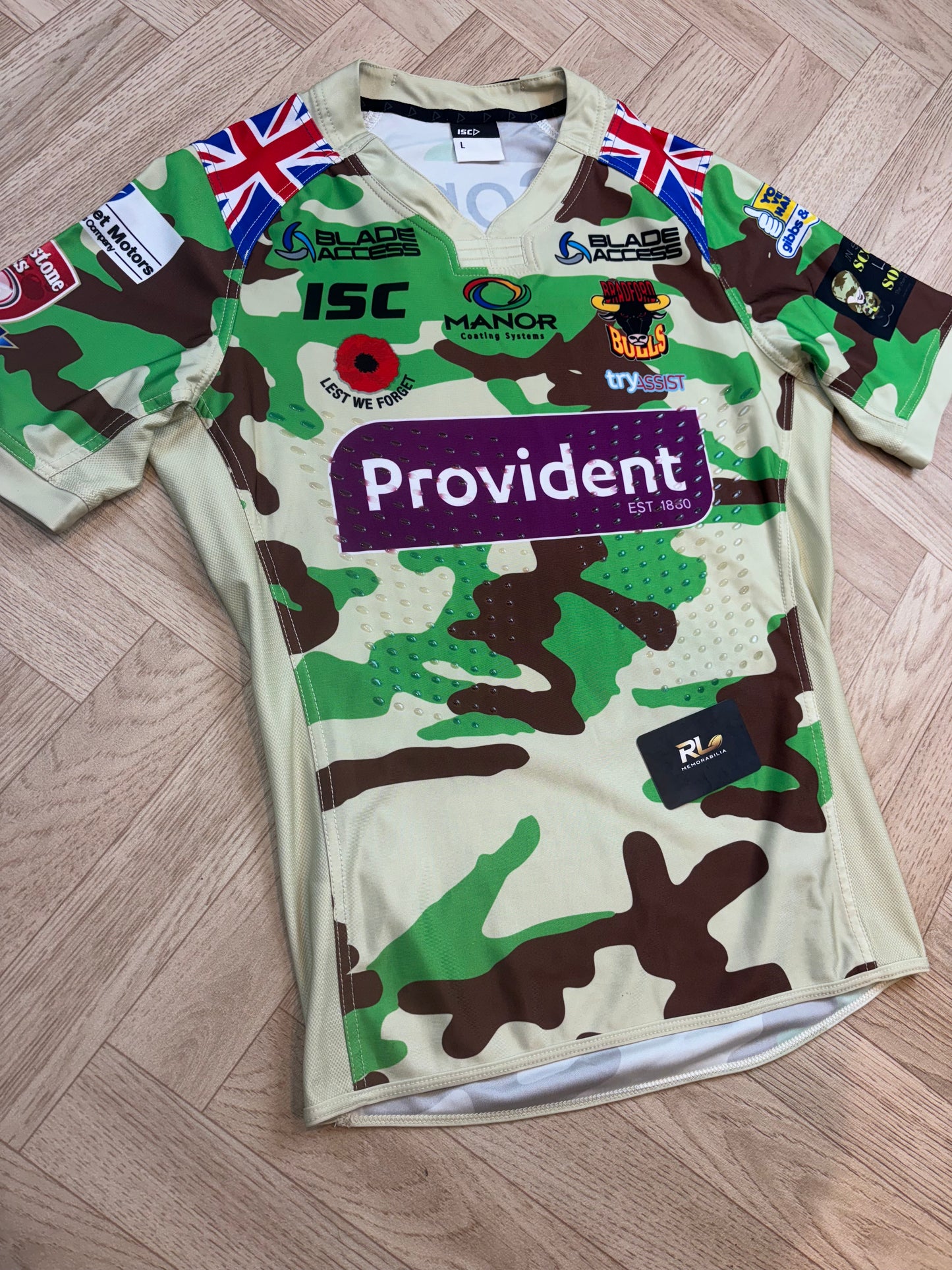 Bradford Bulls 2016 Armed Forces Jersey