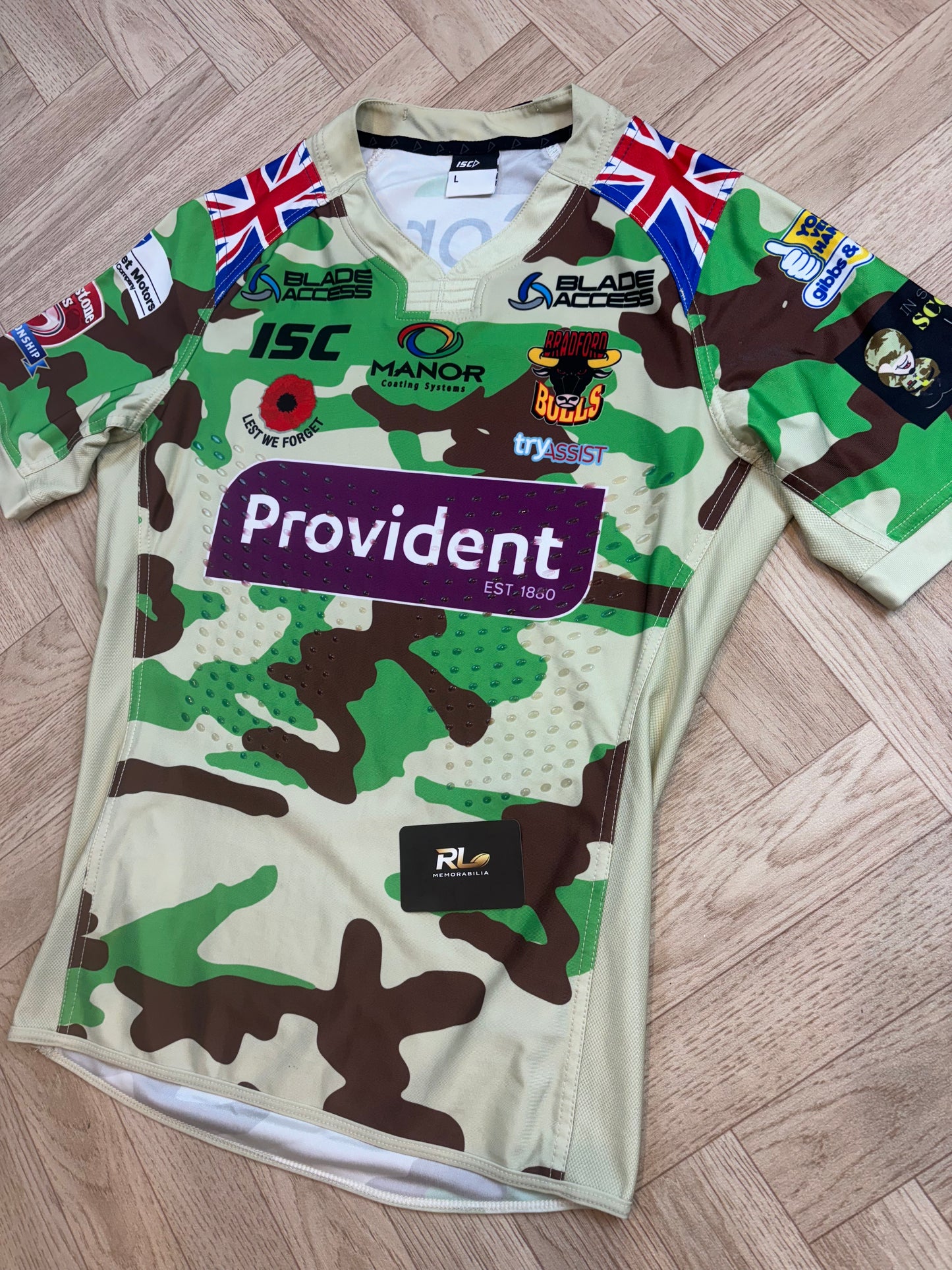 Bradford Bulls 2016 Armed Forces Jersey